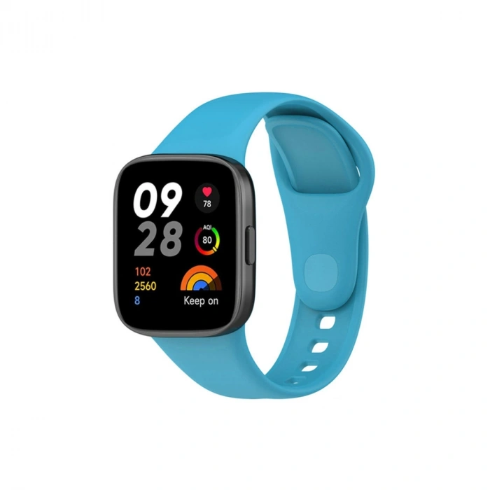 Mey İthalat®   Redmi Watch 3 Klasik Kordon - Bebek Mavisi