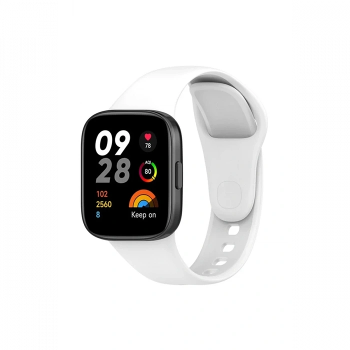 Mey İthalat®   Redmi Watch 3 Klasik Kordon - Beyaz