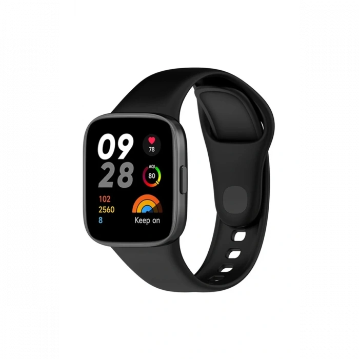 Mey İthalat®   Redmi Watch 3 Klasik Kordon - Siyah