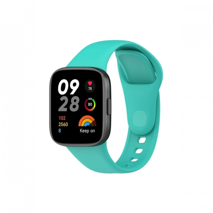 Mey İthalat®   Redmi Watch 3 Klasik Kordon - Turkuaz