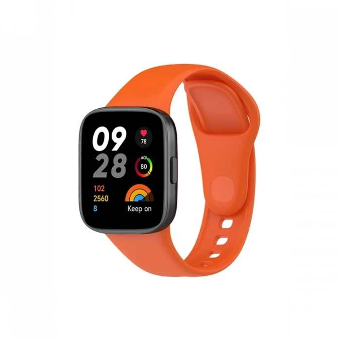 Mey İthalat®   Redmi Watch 3 Klasik Kordon - Turuncu