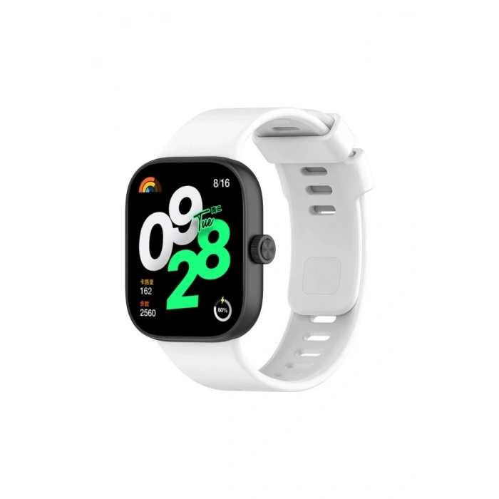 Mey İthalat®   Redmi Watch 4 Klasik Kordon - Beyaz