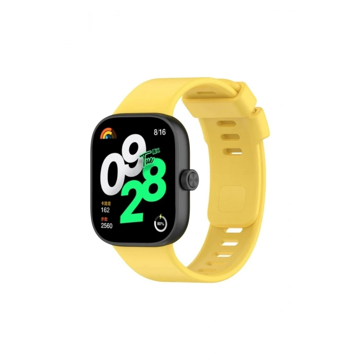 Mey İthalat®   Redmi Watch 4 Klasik Kordon - Sarı
