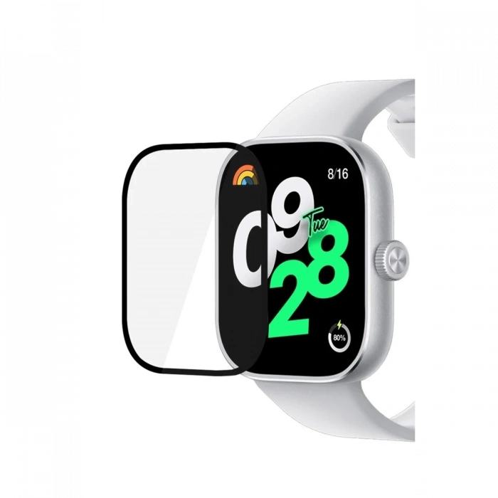 Mey İthalat®   Redmi Watch 4 Polymer Nano Ekran Koruyucu - Şeffaf