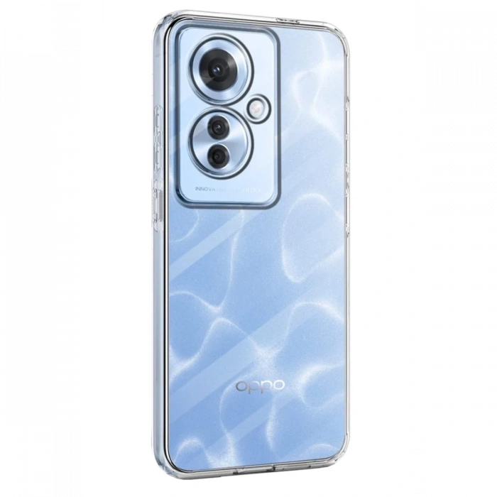 Mey İthalat®   Reno 11F Kılıf Lüx Şeffaf Silikon