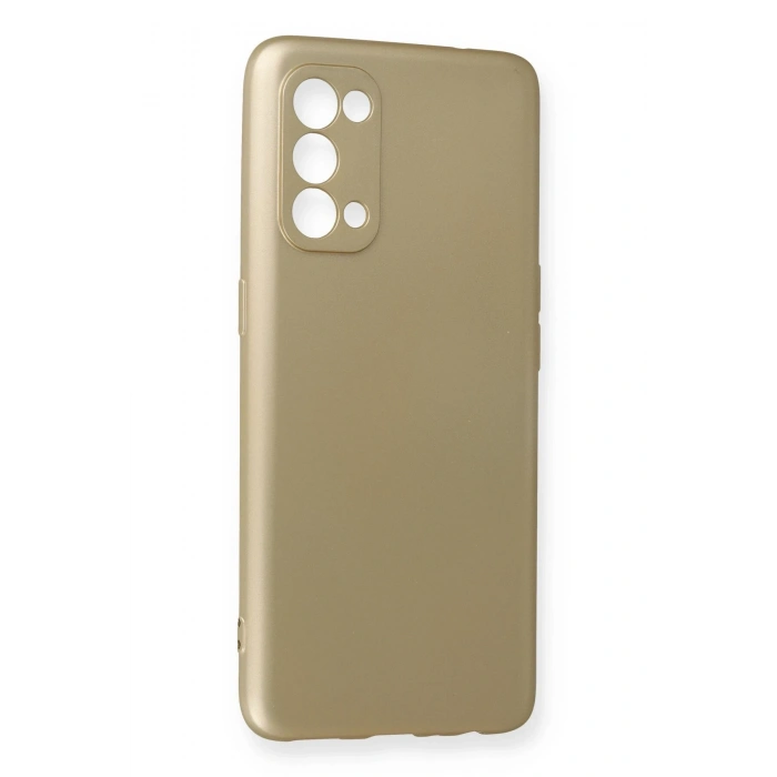 Mey İthalat®   Reno 5 Kılıf First Silikon - Gold