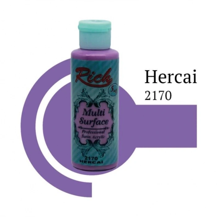 Mey İthalat® Rich Multi Surface 2170 Hercai Akrilik Boya 120 cc