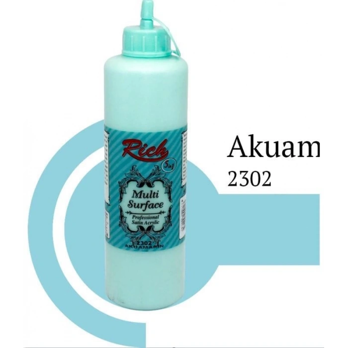 Mey İthalat® Rich Multi Surface 2202 Aku Akrilik Boya 120 cc