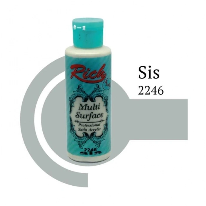 Mey İthalat® Rich Multi Surface 2246 Sis Akrilik Boya 120 cc