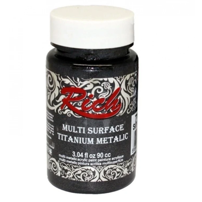 Mey İthalat® Rich Multi Surface Titanium 2544 Siyah Metalik 90 cc