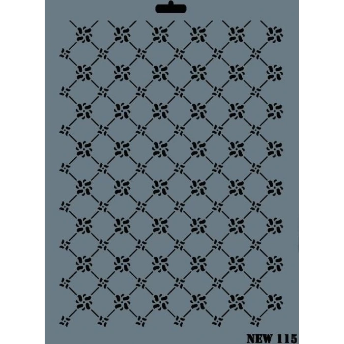 Mey İthalat® Rich New Seri N-115 Stencil 35x25 cm