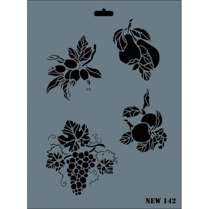 Mey İthalat® Rich New Seri N-142 Stencil 35x25 cm
