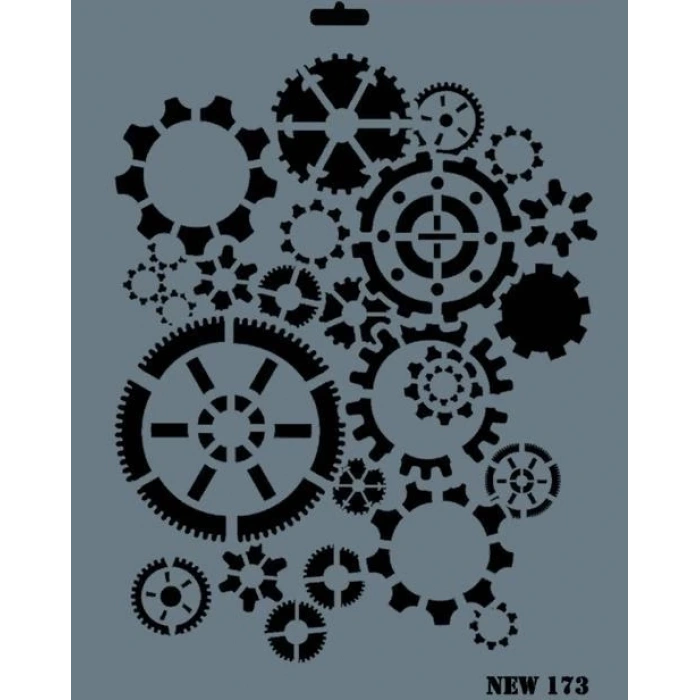 Mey İthalat® Rich New Seri N-173 Stencil 35x25 cm
