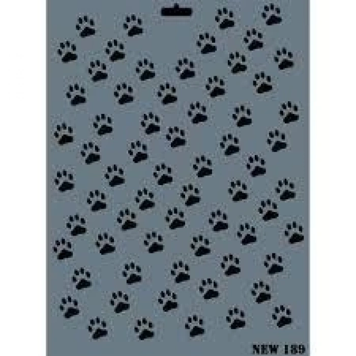 Mey İthalat® Rich New Seri N-189 Stencil 35x25 cm