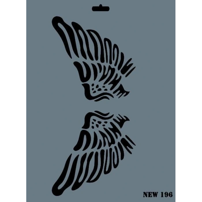 Mey İthalat® Rich New Seri N-196 Stencil 35x25 cm