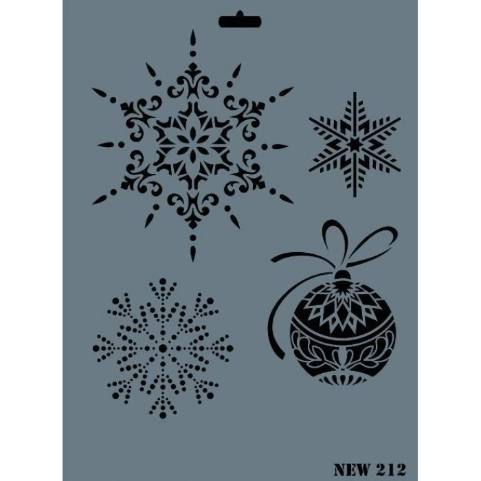Mey İthalat® Rich New Seri N-212 Stencil 35x25 cm