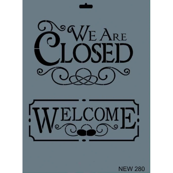 Mey İthalat® Rich New Seri N-280 Stencil 35x25 cm