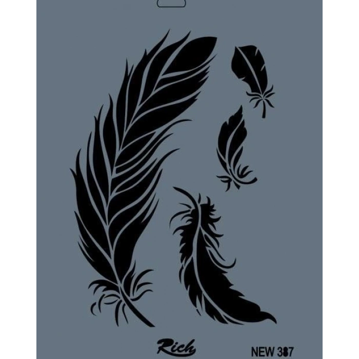 Mey İthalat® Rich New Seri N-387 Stencil 35x25 cm