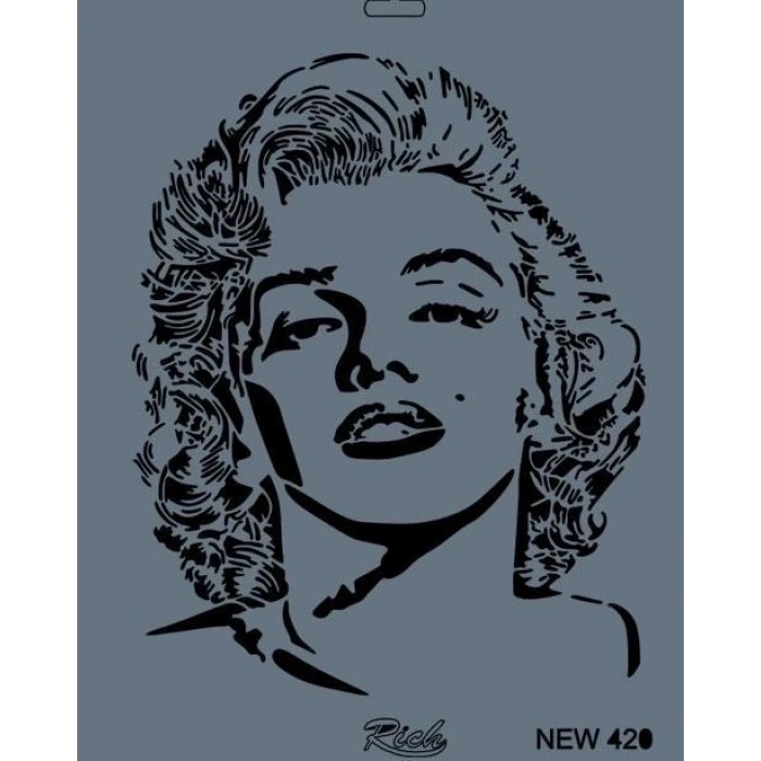 Mey İthalat® Rich New Seri N-420 Stencil 35x25 cm