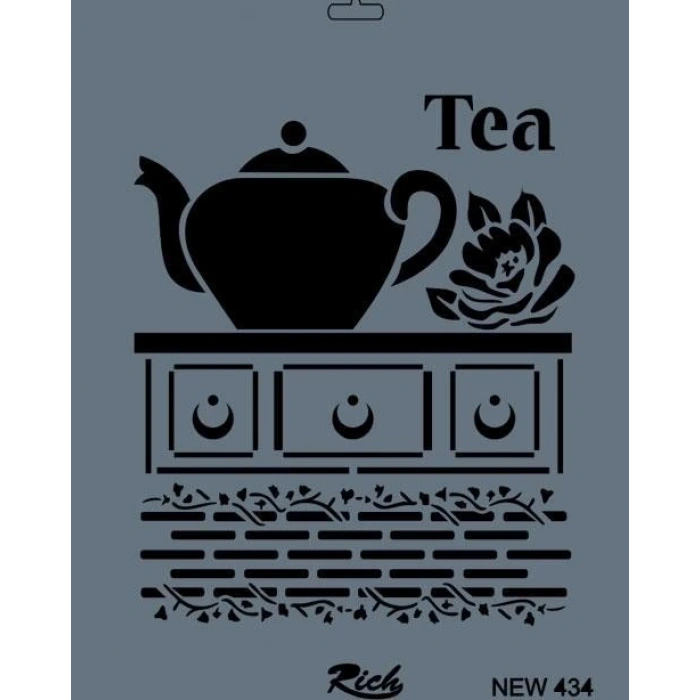 Mey İthalat® Rich New Seri N-434 Stencil 35x25 cm