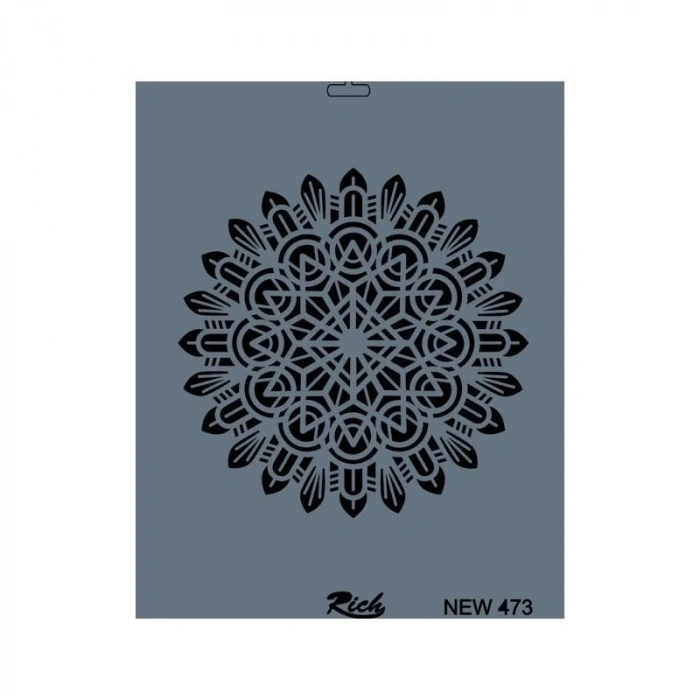 Mey İthalat® Rich New Seri N-473 Stencil 35x25 cm