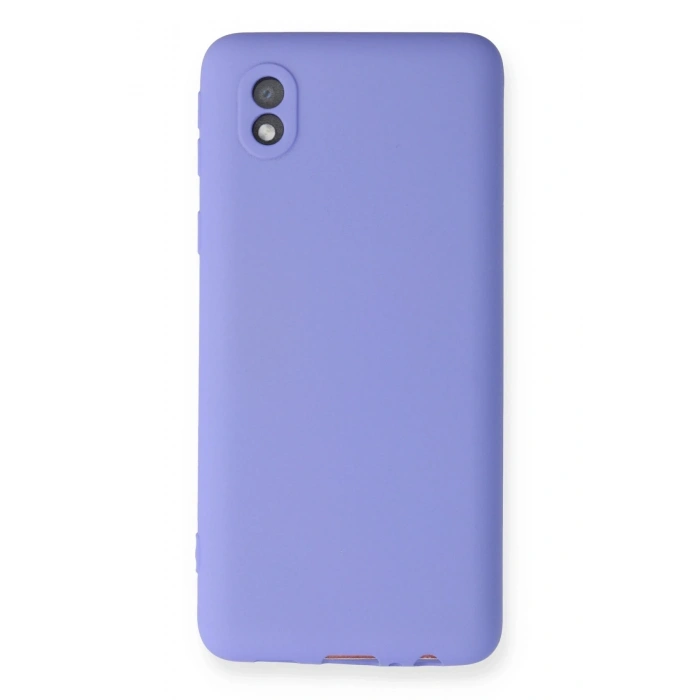 Mey İthalat®  Samsung Galaxy A01 Core Kılıf First Silikon - Lila