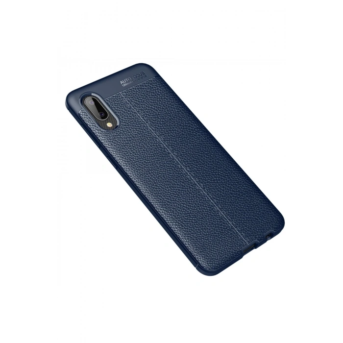 Mey İthalat®  Samsung Galaxy A02 Kılıf Auto Focus Kapak - Lacivert