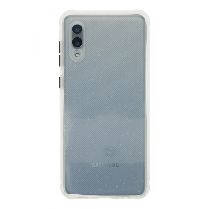 Mey İthalat®  Samsung Galaxy A02 Kılıf Miami Şeffaf Silikon - Şeffaf