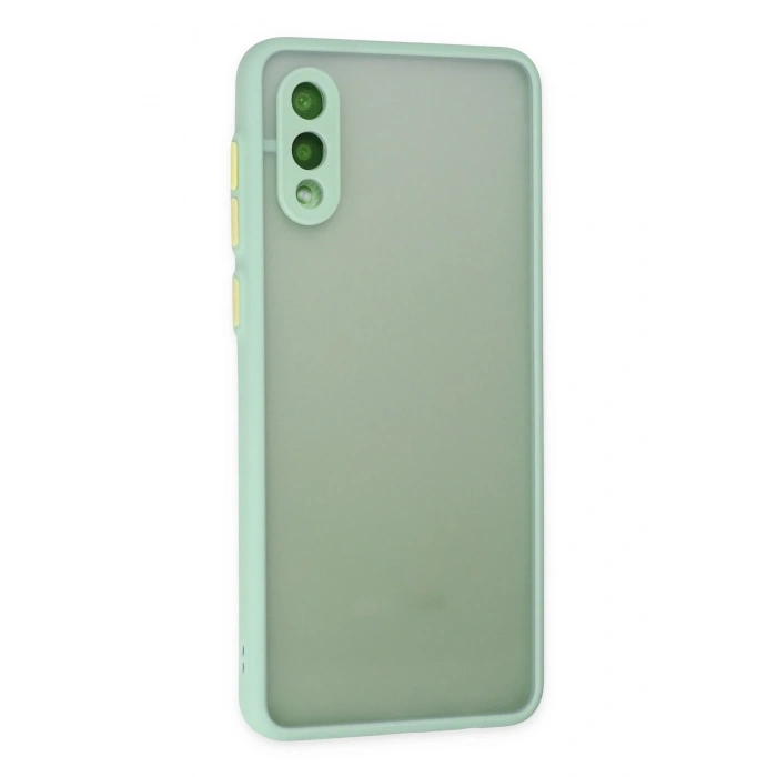 Mey İthalat®  Samsung Galaxy A02 Kılıf Montreal Silikon Kapak - Turkuaz