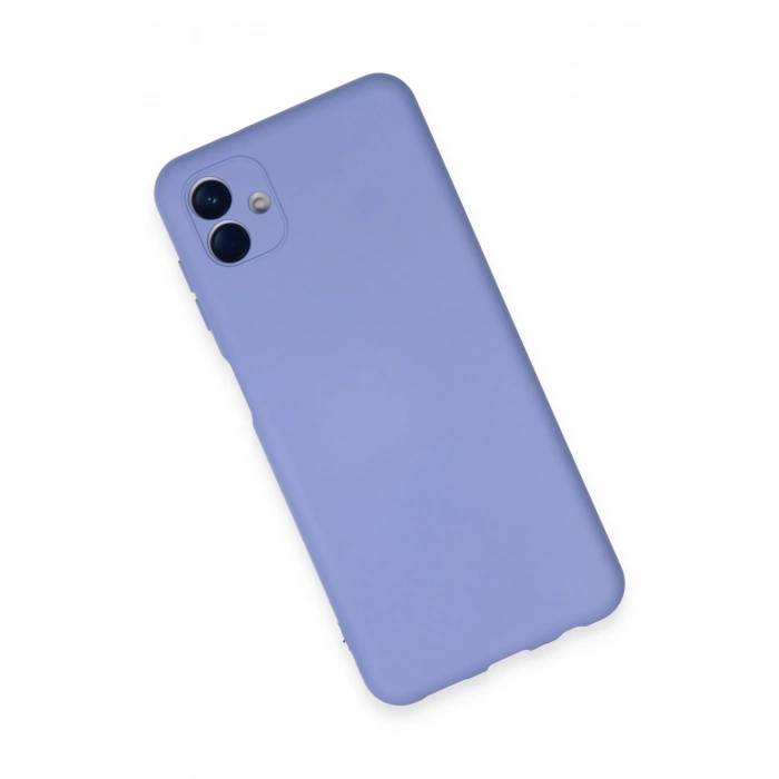 Mey İthalat®  Samsung Galaxy A04E Kılıf Nano içi Kadife Silikon - Lila