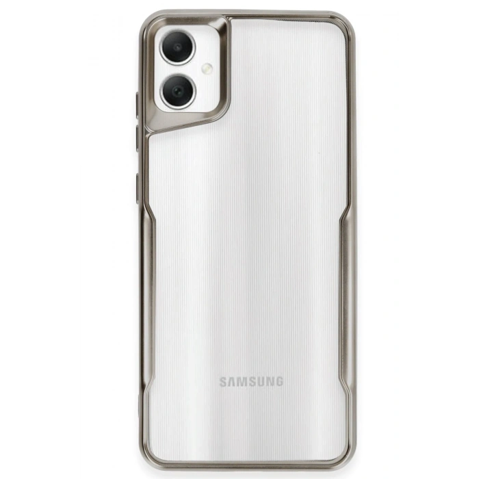 Mey İthalat®  Samsung Galaxy A05 Kılıf Boyi Silikon Kapak - Titan Gri