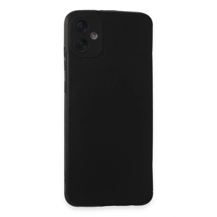Mey İthalat®  Samsung Galaxy A05 Kılıf Loop Deri Silikon - Siyah