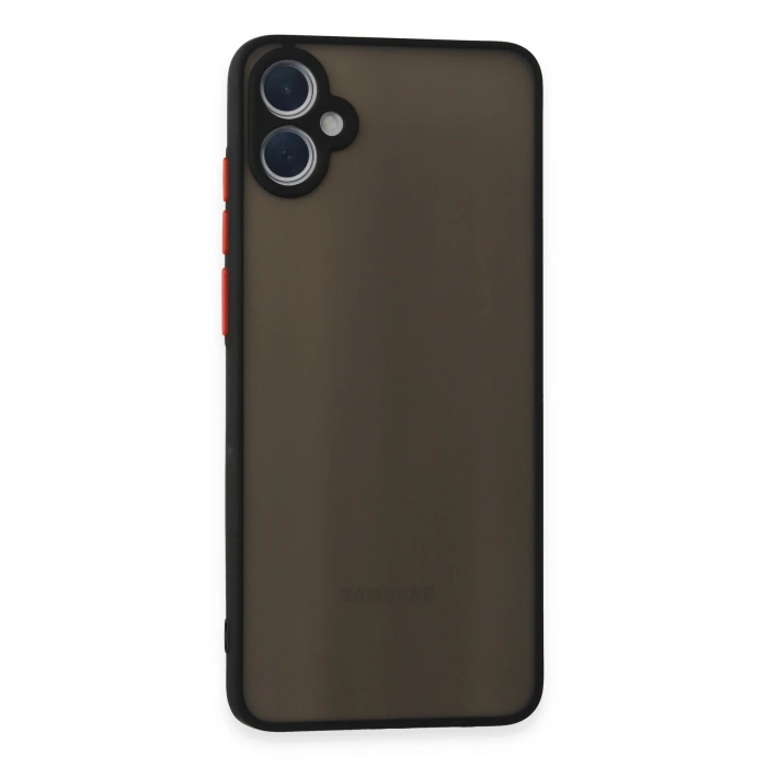 Mey İthalat®  Samsung Galaxy A05 Kılıf Montreal Silikon Kapak - Siyah