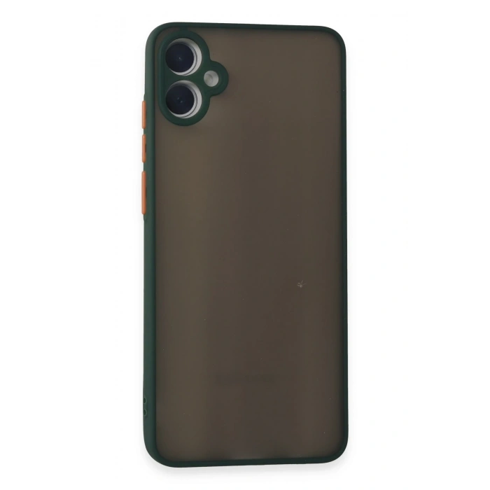 Mey İthalat®  Samsung Galaxy A05 Kılıf Montreal Silikon Kapak - Yeşil