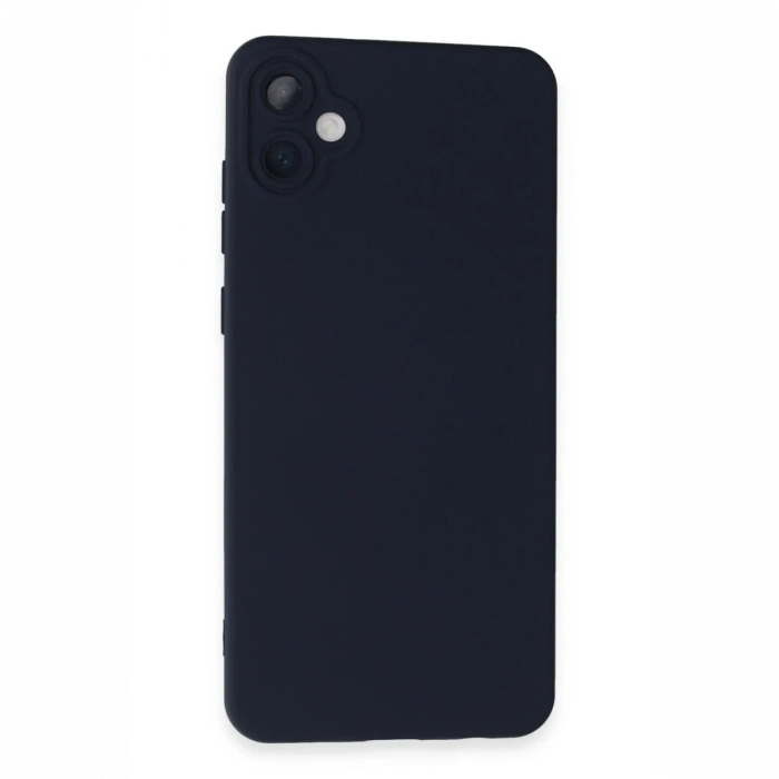 Mey İthalat®  Samsung Galaxy A05 Kılıf Nano içi Kadife Silikon - Lacivert