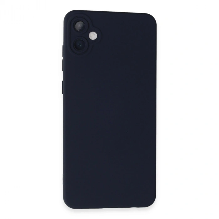 Mey İthalat®  Samsung Galaxy A05 Kılıf Nano içi Kadife Silikon - Lacivert