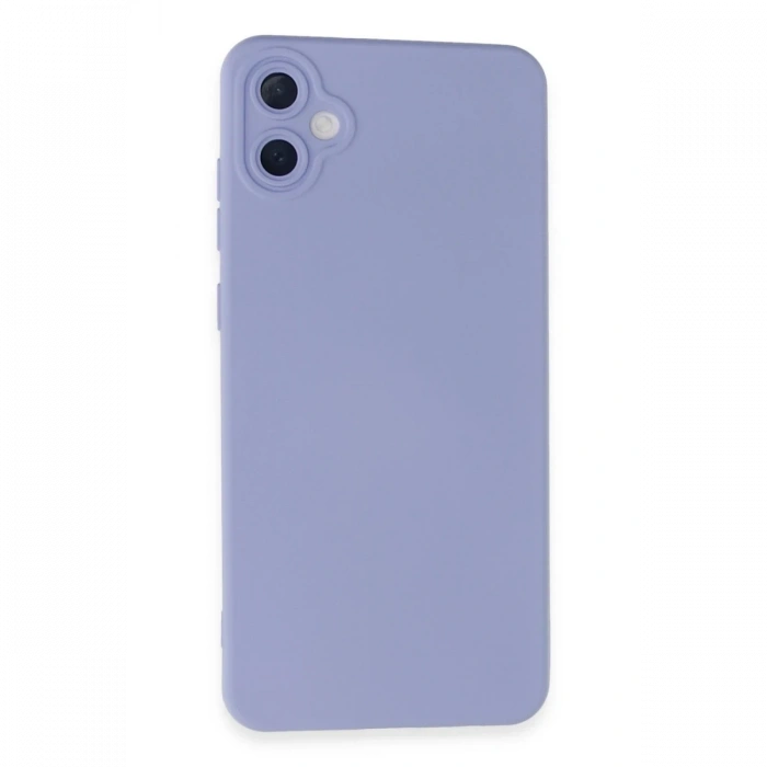 Mey İthalat®  Samsung Galaxy A05 Kılıf Nano içi Kadife Silikon - Lila