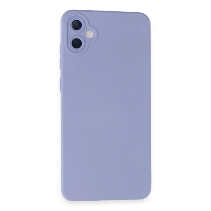 Mey İthalat®  Samsung Galaxy A05 Kılıf Nano içi Kadife Silikon - Lila