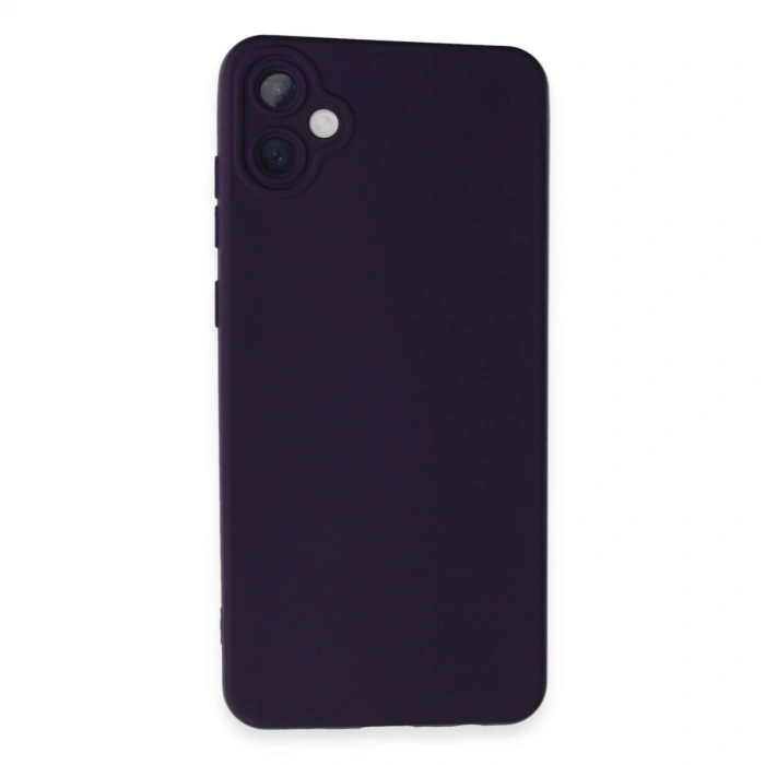 Mey İthalat®  Samsung Galaxy A05 Kılıf Nano içi Kadife Silikon - Mor
