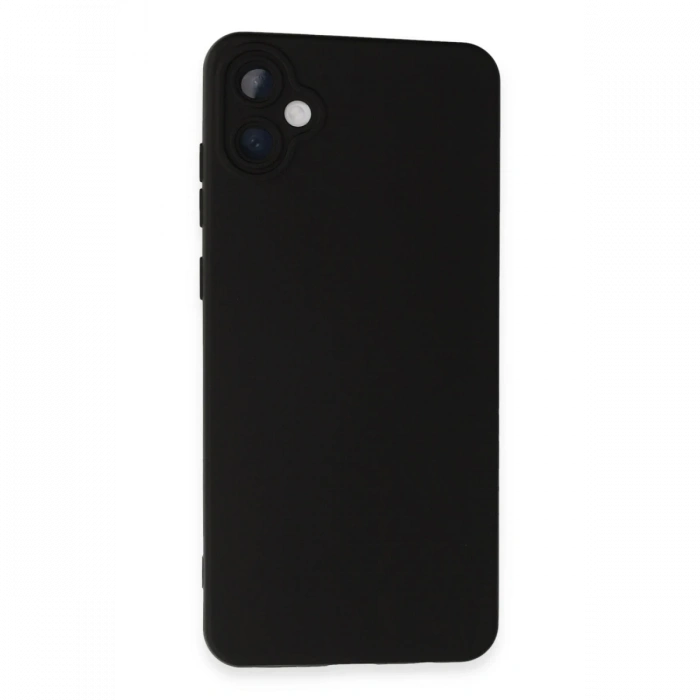 Mey İthalat®  Samsung Galaxy A05 Kılıf Nano içi Kadife Silikon - Siyah