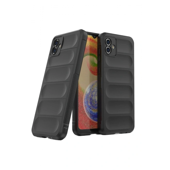 Mey İthalat®  Samsung Galaxy A05 Kılıf Optimum Silikon - Siyah