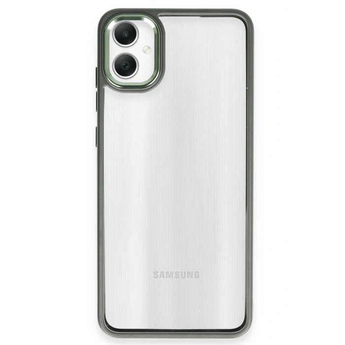 Mey İthalat®  Samsung Galaxy A05 Kılıf Power Silikon - Koyu Yeşil