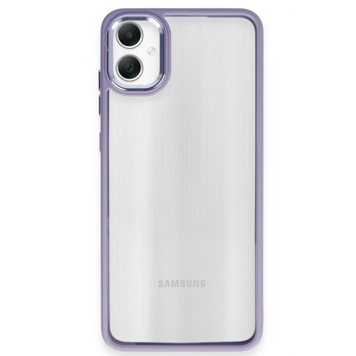 Mey İthalat®  Samsung Galaxy A05 Kılıf Power Silikon - Lila
