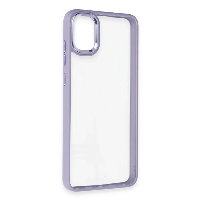 Mey İthalat®  Samsung Galaxy A05 Kılıf Power Silikon - Lila