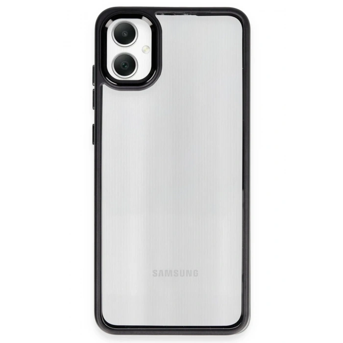 Mey İthalat®  Samsung Galaxy A05 Kılıf Power Silikon - Siyah