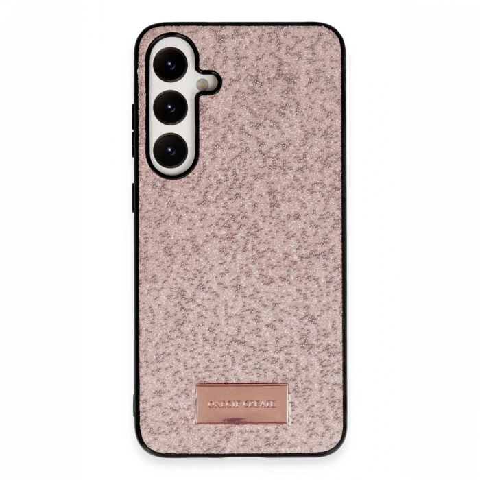 Mey İthalat®  Samsung Galaxy A05S Bright Simli Kapak - Pembe