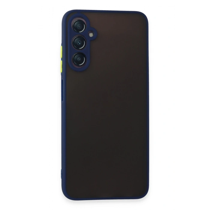 Mey İthalat®  Samsung Galaxy A05S Kılıf Montreal Silikon Kapak - Lacivert