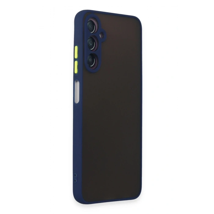 Mey İthalat®  Samsung Galaxy A05S Kılıf Montreal Silikon Kapak - Lacivert