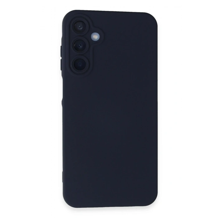 Mey İthalat®  Samsung Galaxy A05S Kılıf Nano içi Kadife Silikon - Lacivert