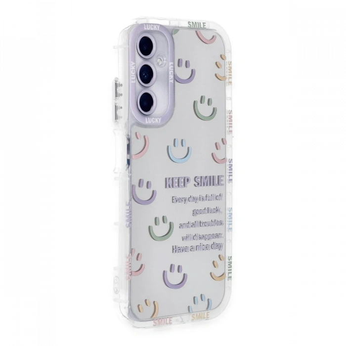 Mey İthalat®  Samsung Galaxy A05S Kılıf Reflexion Desenli Kapak - Desen 2